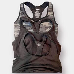 Pre-Teen Girls Young Ladies Sports Bra Set of 3